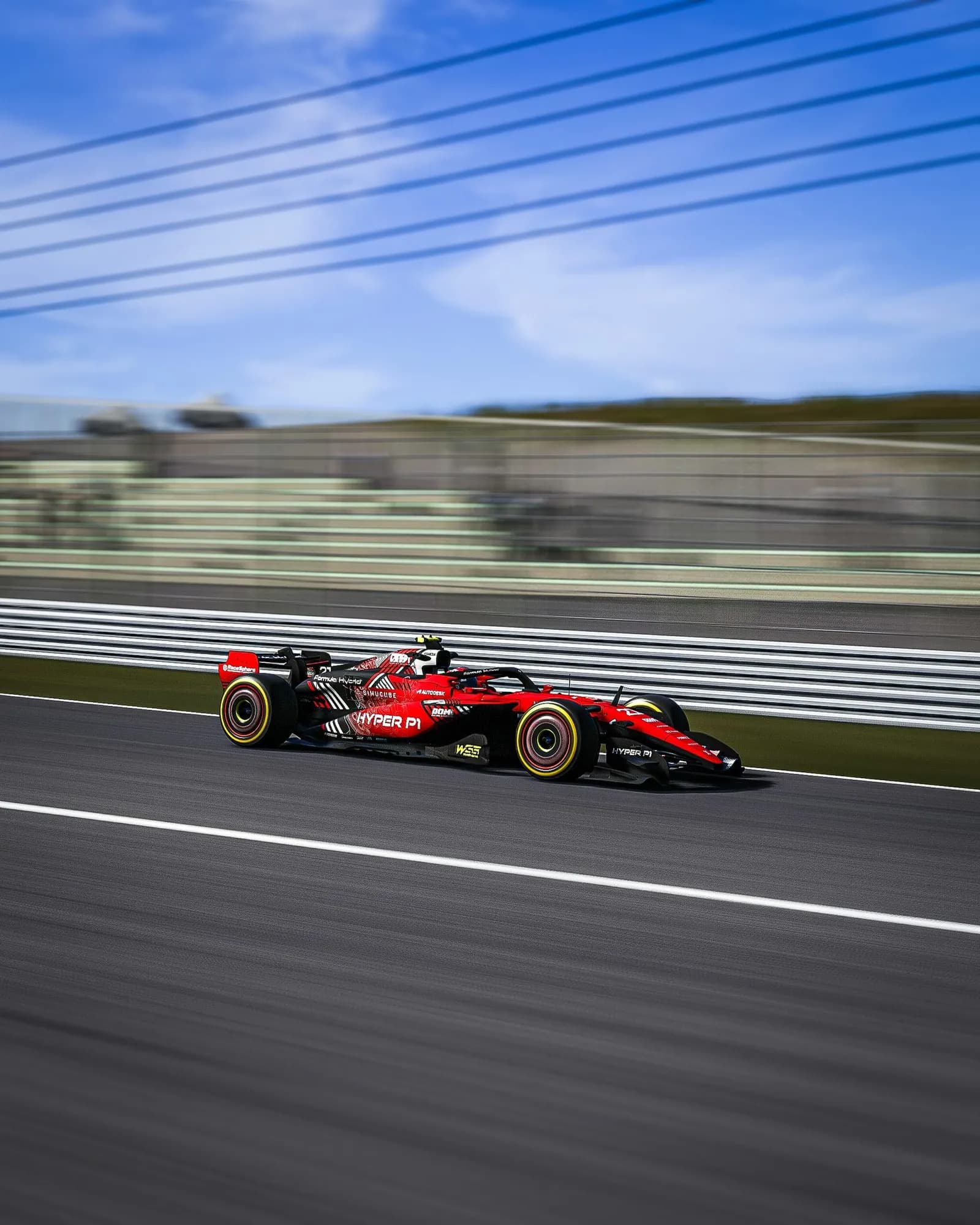 In-sim view: Formula 1 (2022) at Suzuka