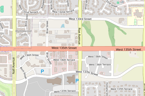 Map of Leawood venue