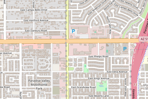 Map of Phoenix venue
